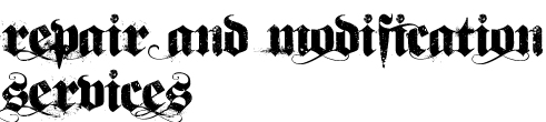repair and modification services